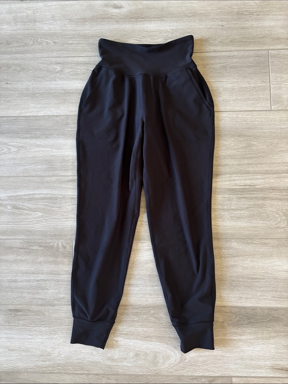 Old Navy Black Active Powersoft High Rise Jogger Pants Size Small